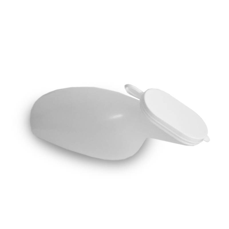 ET - Urinol feminino plástico branco tampa,1000ml