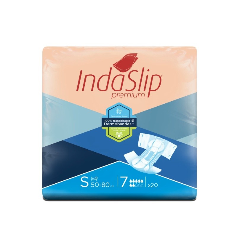 INDAS - Fralda de Adulto - Indaslip PremiumAir Soft S8 (20un)