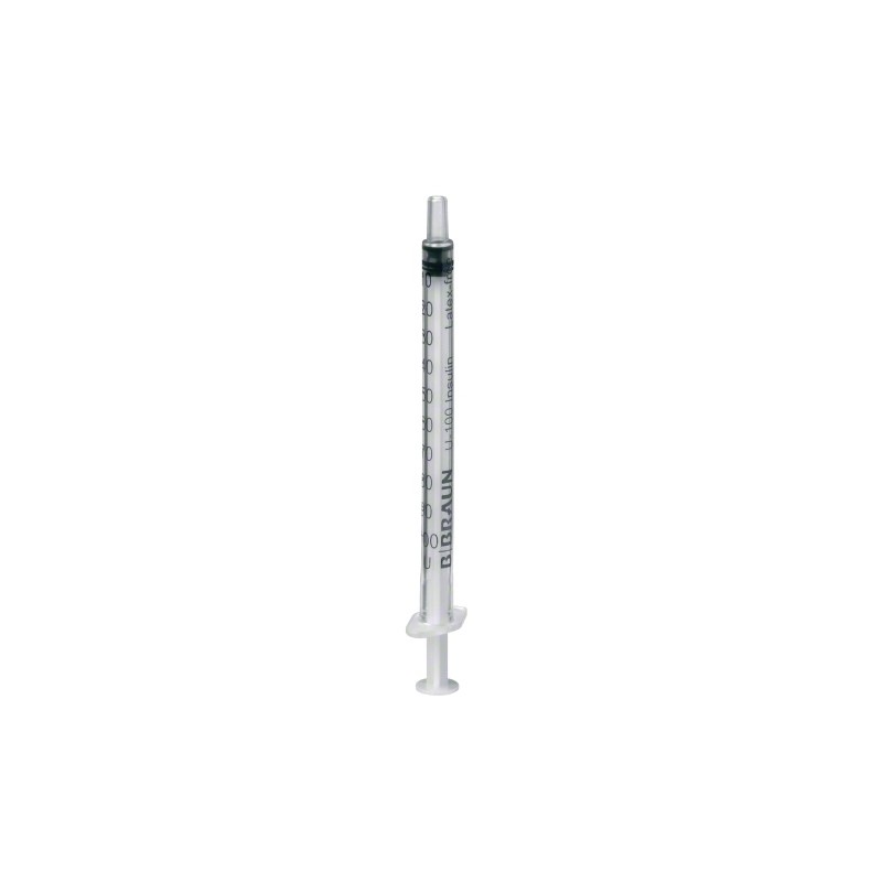 Braun - Seringa insulina sem agulha Omnifix, 1ml (100un)