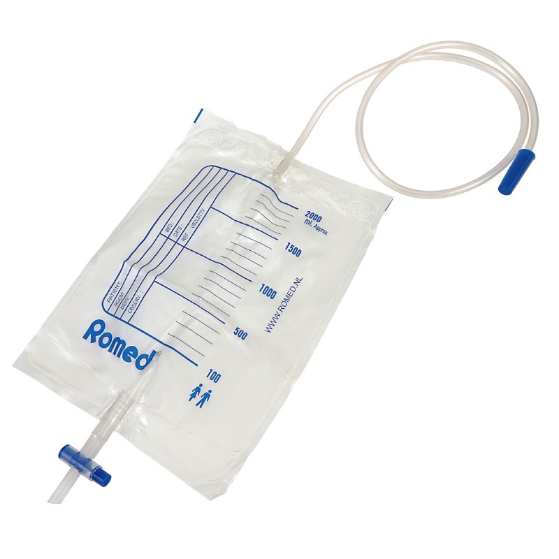 RM - Saco urina estéril com torneira, 2Lt. (10un)
