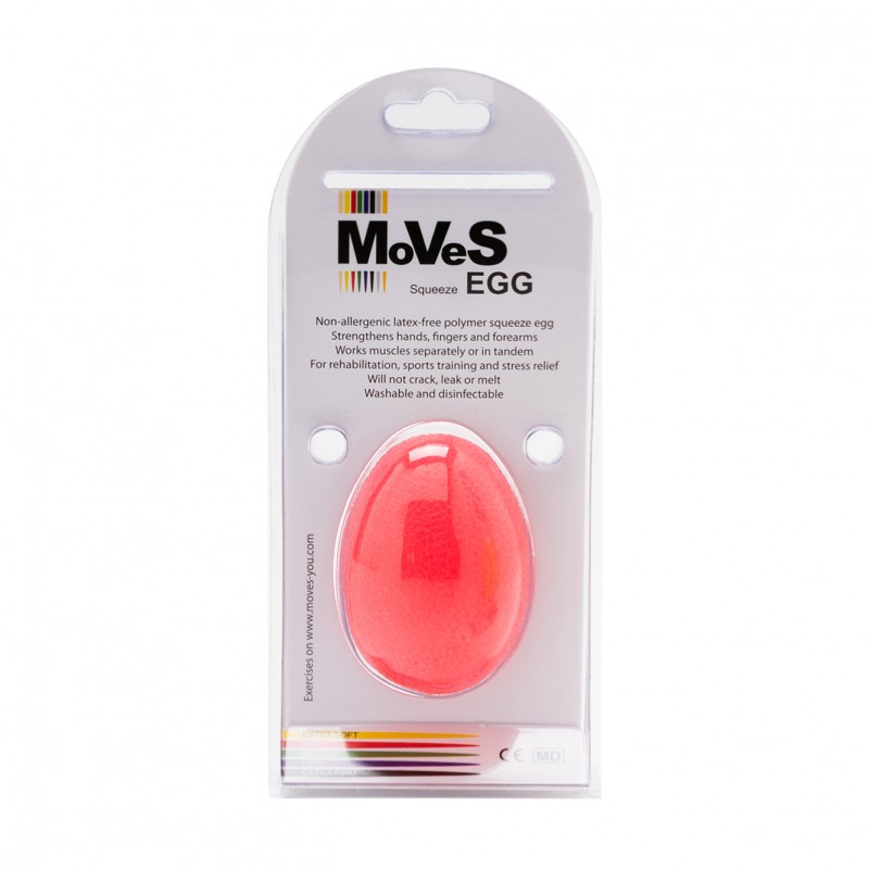 MS - Eggsercizer suave, vermelho (1un)