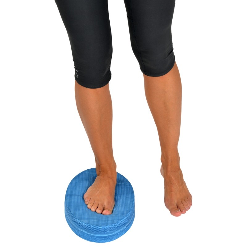 Mambo Max Balance Pad - Almofada exercicios equilíbrio, retangular de cor cinzenta