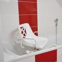 ID - Cadeira Banho Giratória a 360º Aço Pintado