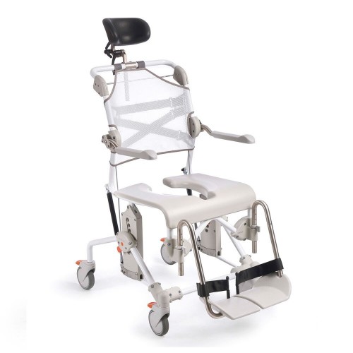 Swift Mobil Tilt-2 - Cadeira Sanitária Rec. Arrast. + Tampa