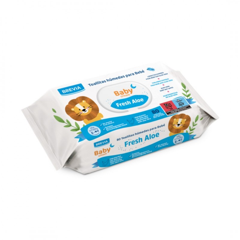 BABYCREAM - Recarga Toalhitas Húmidas Bebé (80un)