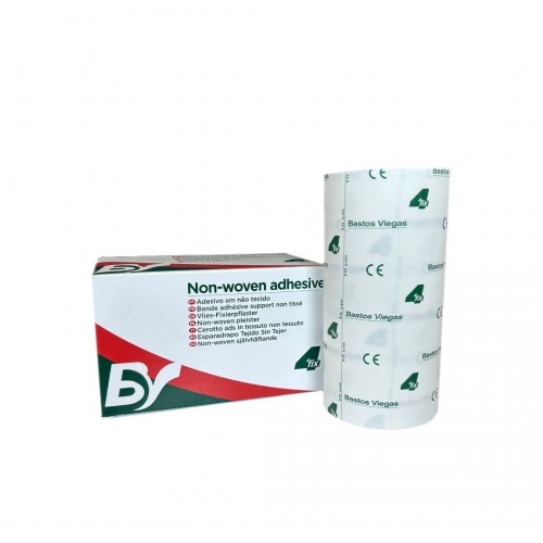 BV - Adesivo TNT suporte papel não estéril, 10mx15cm