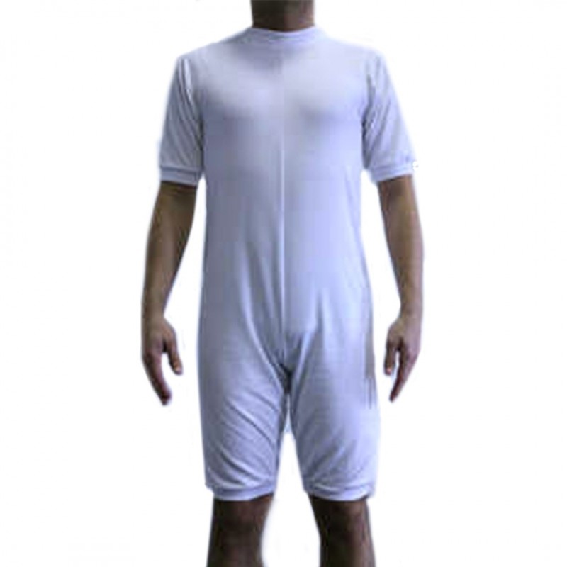 UG - Pijama imobilização tipo calção, Zipper costas e pernas