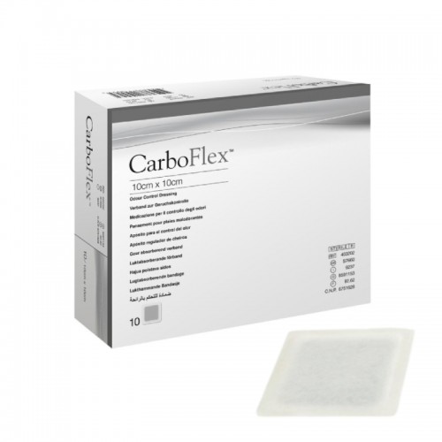 CARBOFLEX - Penso carvão activado 10x10 (10un)