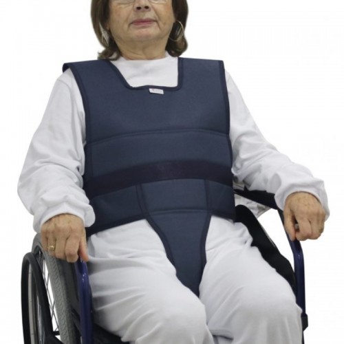 Colete imobilizador completo para cadeira de rodas