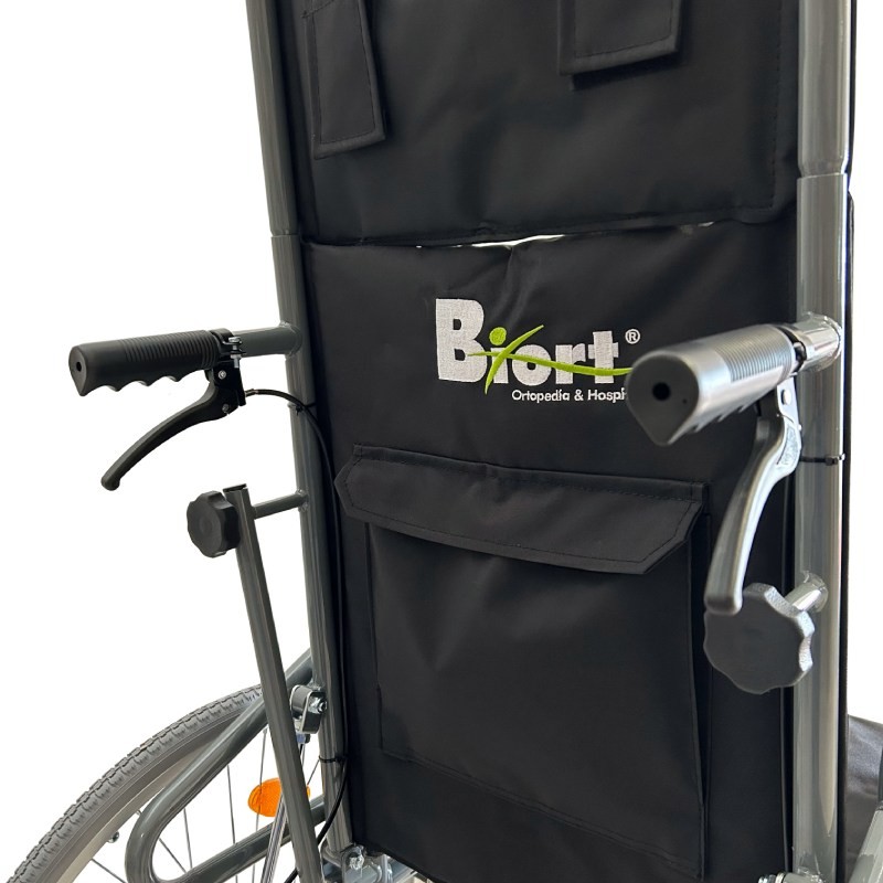 BIORT - Cadeira de rodas costa alta "Tipo Cama"