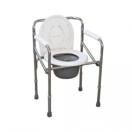 BIORT - Cadeira sanitária encartável alumínio, B1002