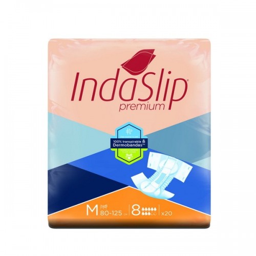 INDAS - Fralda de Adulto - Indaslip Classic Dermo M8 (20un)