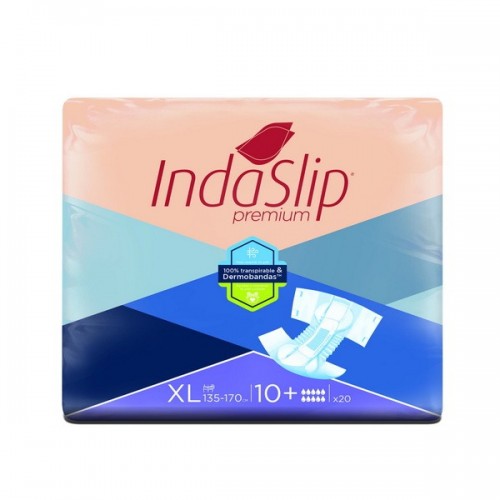 INDAS - Fralda de Adulto - Indaslip Premium Air Soft XL10+ (20un)