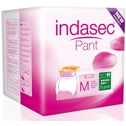 Indas - Indasec Discreet Pant Super (Cueca) M, (10un)