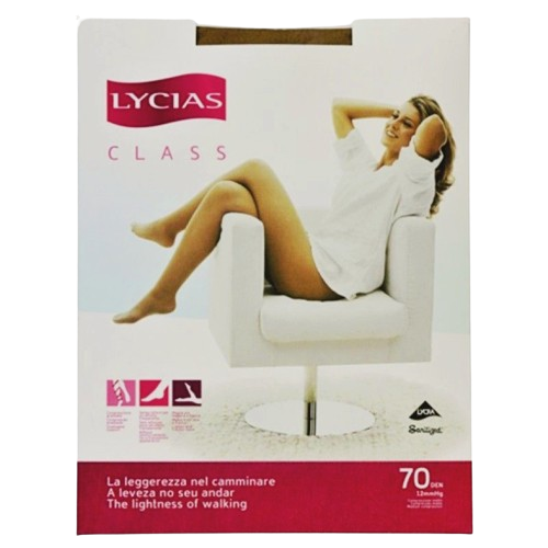 Lycias - Meia aderente 140 Din, Cor Mel, T.3