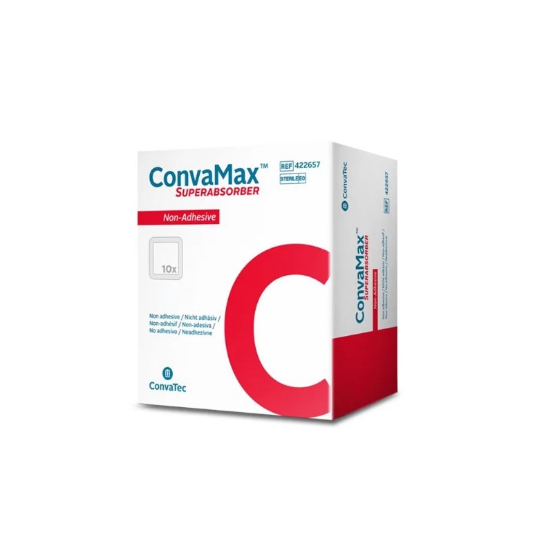 ConvaMax - Penso superabsorvente não adesivo, 10x10cm (10un)