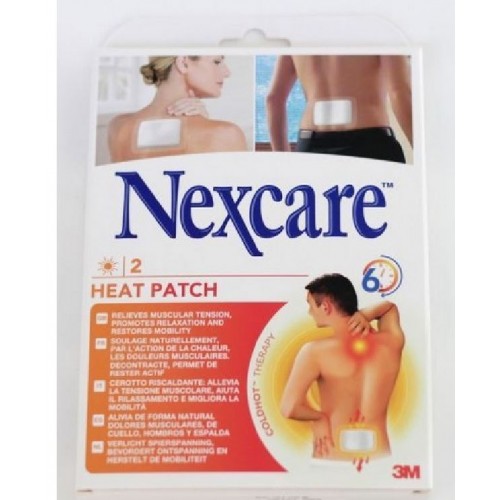 Nexcare-Emplastro térmico,9.5x13cm (2un)