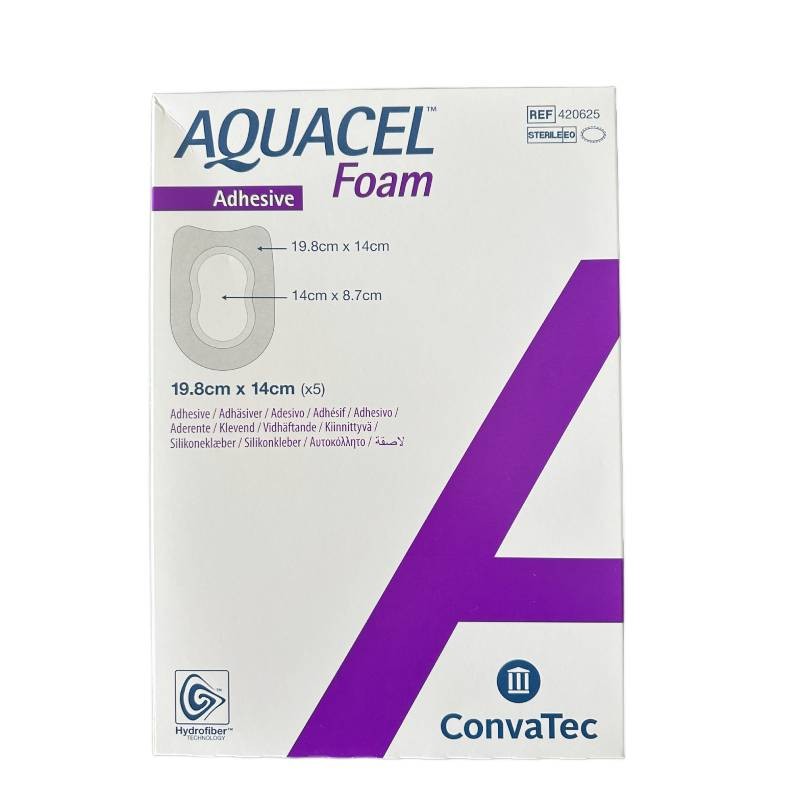 AQUACEL FOAM - Penso espuma, Calcâneo, aderente  (5un)