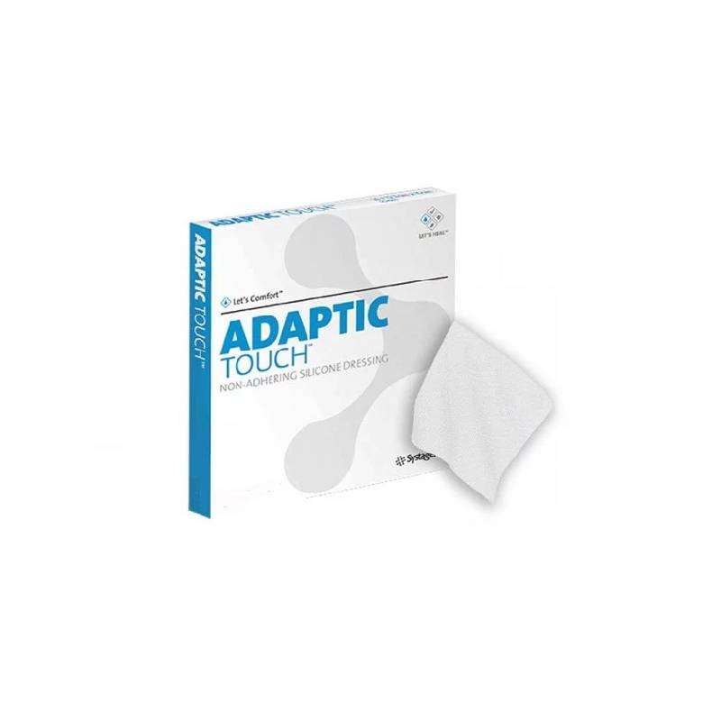 ADAPTIC TOUCH - Comp. não aderente silicone, 7.6x11cm (10un)