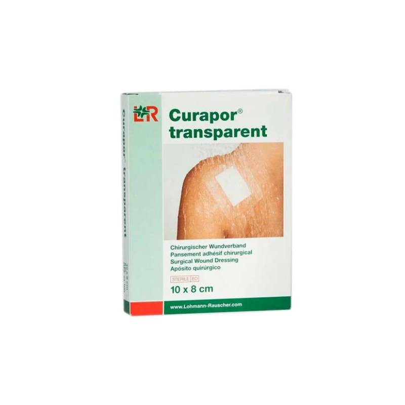 Curapor - Penso transparente compressa, 10x8cm (25un)