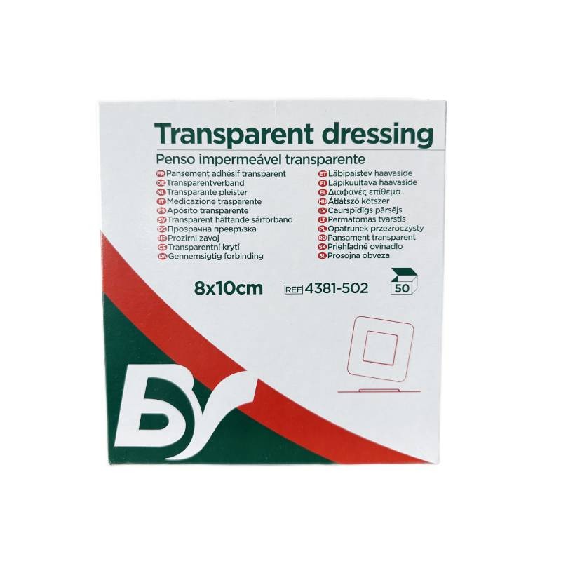 BV - Penso Impermeável Transparente com Compressa 10x8cm (50un)