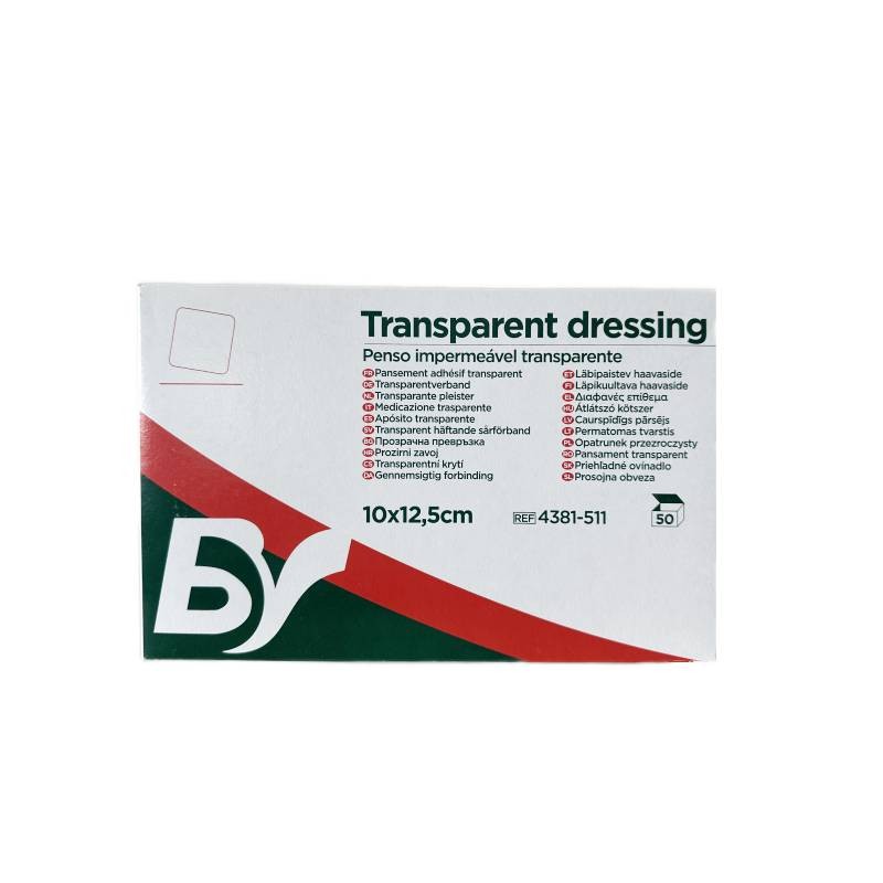 BV - Penso impermeável transparente, 12,5x10cm (50un)