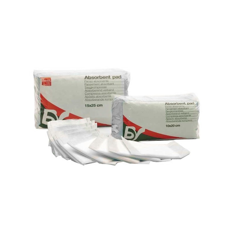 BV - Penso Absorvente Não Esterilizado, 10mx20cm (25un)