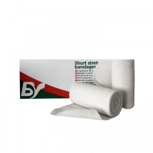 BV - Ligaduras baixa elasticidade, 5mx10cm (10un)
