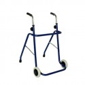 BIORT - Andarilho aço alt. var. 2 rodas frontais 8"