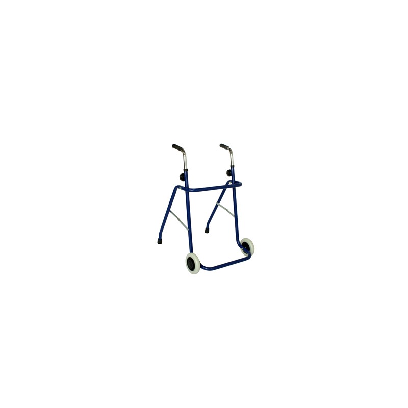 BIORT - Andarilho aço alt. var. 2 rodas frontais 8"