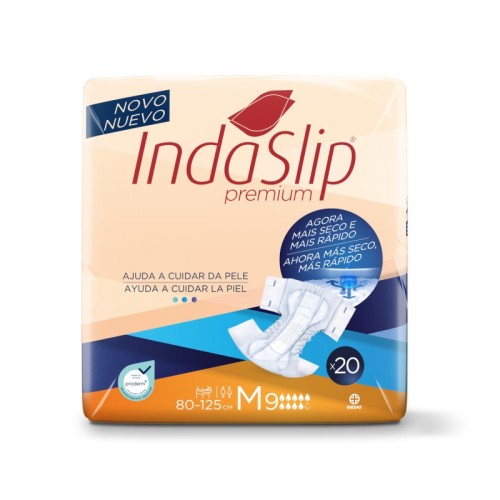 INDAS - Fralda de Adulto - Indaslip Premium Air Soft M9 (20un)