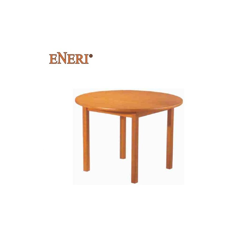 ENERI - Mesa refeitório redonda,  termol. Faia, Ø1300mm