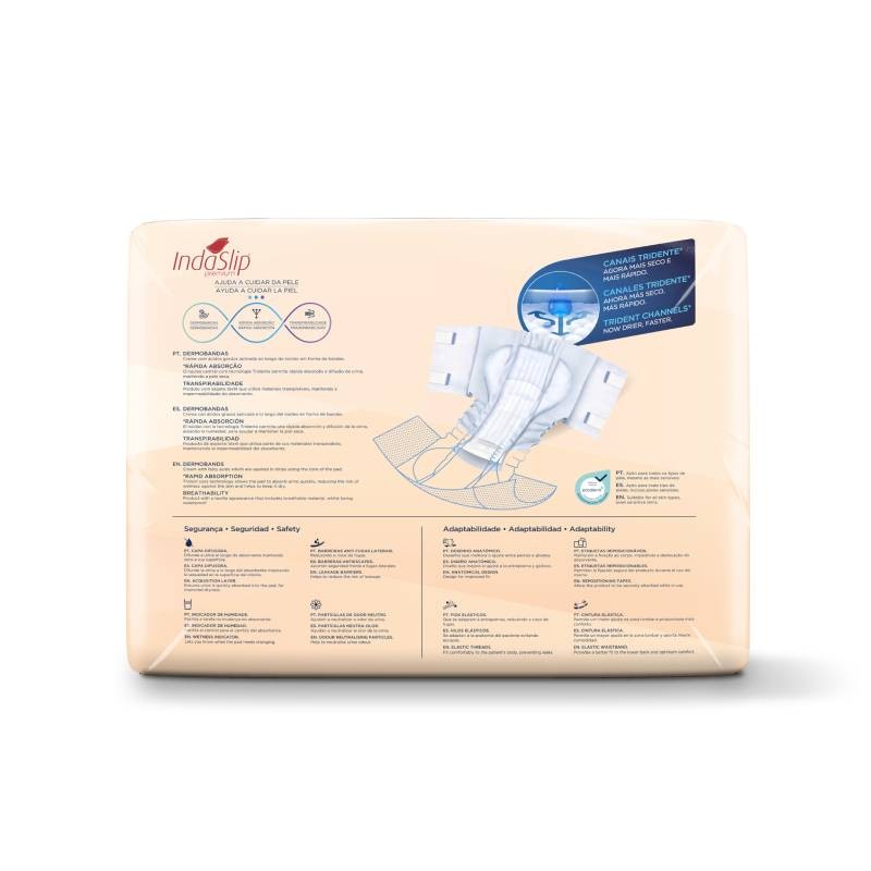 INDAS - Fralda de Adulto - Indaslip Premium Air Soft M10+ (20un)