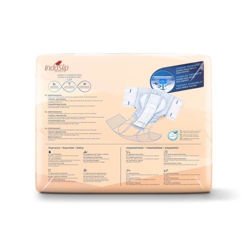 INDAS - Fralda de Adulto - Indaslip Premium Air Soft XL10+ (20un)