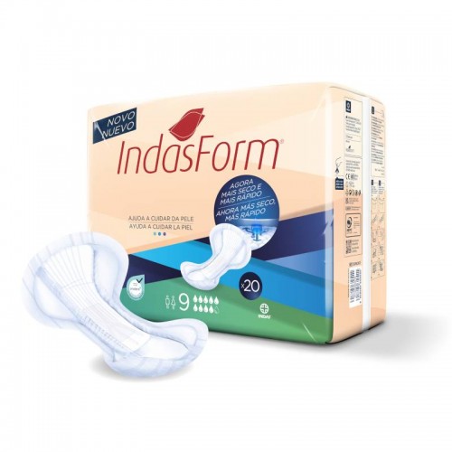Indasform 9 - Penso incontinência anatómico (20un)