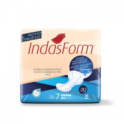 Indasform 7 - Penso incontinência anatómico (20un)