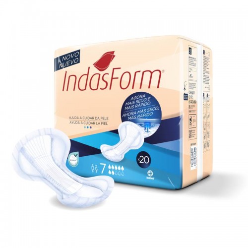Indasform 7 - Penso incontinência anatómico (20un)