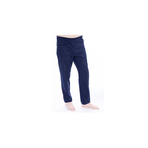 GM - Calça algodão/poliéster, unissexo, azul marinho, XXL