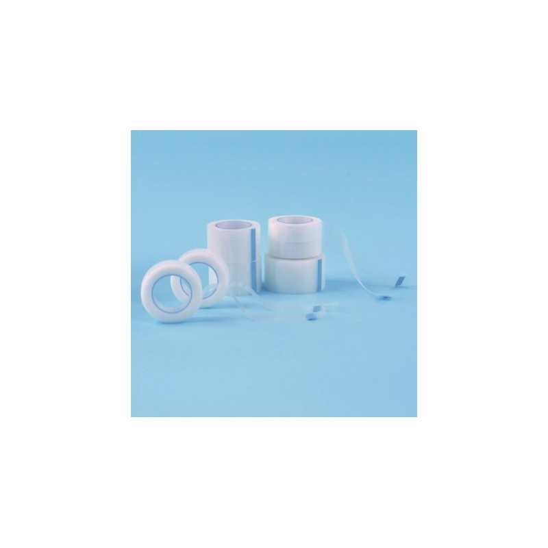 FILMplast - Fita adesiva PE (polietileno) transparente, não estéril, ,1,25cmx9,14m (24un)