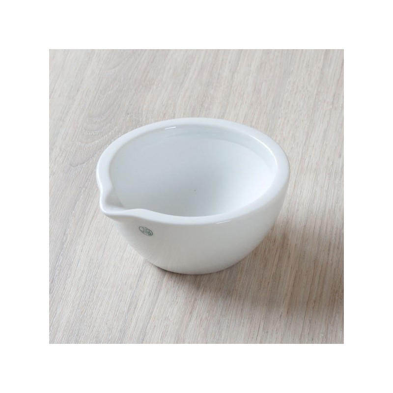 NX - Almofariz porcelana não esmaltado, 125mm, 220ml