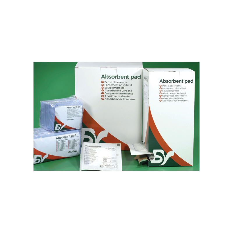 BV - Penso absorvente não esterilizado, 10x20cm (25un)