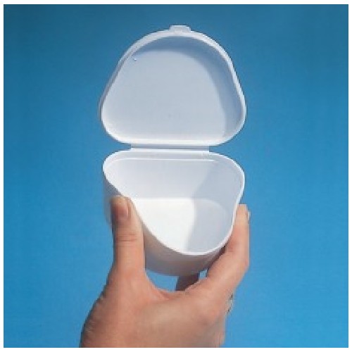 ET - Depósito de Placas Dentárias com tampa, AZUL (un)